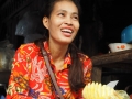 Kampot Basar Marktfrau
