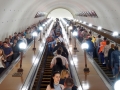Moskau Metro Rolltreppe