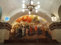Metrostation Kiewskaja Gemälde