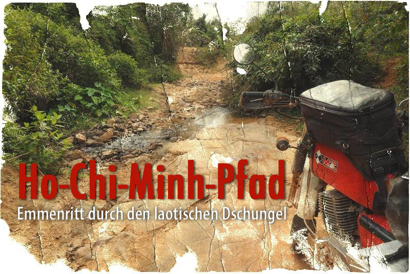 MZ auf Ho-Chi-Minh-Pfad